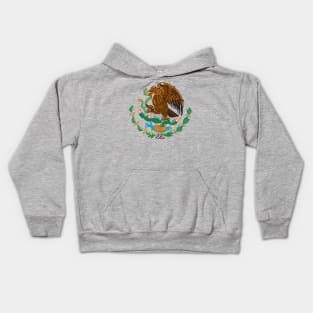 Mexican Flag - Bandera de mexico Kids Hoodie